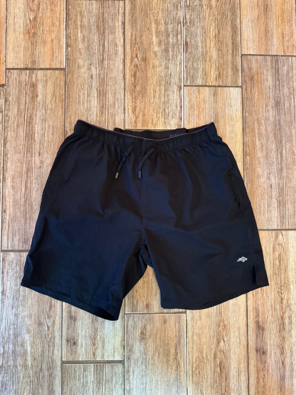 Path Projects Sykes PX 7in Running Shorts - Men's Medium - Black